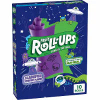 Fruit Roll Ups Gluten Free Mystery Flavor and Solar Melon Fruit Flavored Snacks 10 ct / 0.5 oz