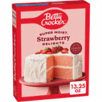 Betty Crocker™ Delights Super Moist Strawberry Cake Mix 13.25 oz