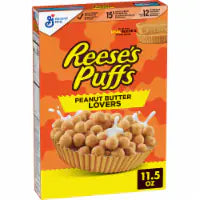 REESE’S PUFFS Peanut Butter Lovers Breakfast Cereal