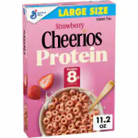 General Mills Strawberry Cheerios™ Protein Large Size Cereal 11.2 oz