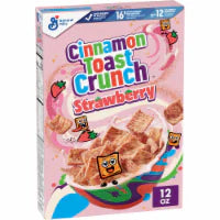 General Mills Cinnamon Toast Crunch Strawberry Cereal 12 oz