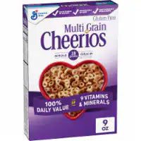 General Mills Multi Grain Cheerios Cereal 9oz
