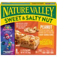 Nature Valley™ Peanut Sweet and Salty Nut Granola Bars 6 ct / 1.2 oz