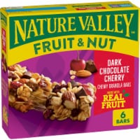 Nature Valley™ Dark Chocolate Cherry Trail Mix Fruit and Nut bars 6 ct