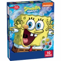 SpongeBob SquarePants Fruit Flavored Snacks Treat Pouches 10 ct / 0.8 oz