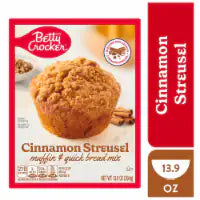 Betty Crocker™ Cinnamon Streusel Muffin and Quick Bread Mix 13.9 oz