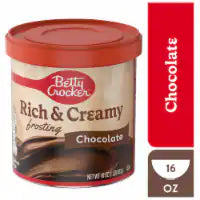Betty Crocker Rich and Creamy Chocolate Frosting 16 oz