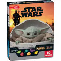 Star Wars Mandalorian Fruit Flavored Snack Treat Pouches Kids School Snacks 10 pack