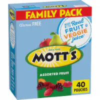 Mott's Gluten Free Assorted Fruit Flavored Snacks Family Size 1 ct / 32.00 oz
