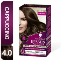 Schwarzkopf Keratin Permanent Hair Dye 4.0 Cappuccino 1 ct