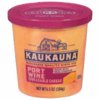 Kaukauna Port Wine Spreadable Cheese 6.5oz
