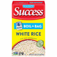 Success Boil-in-Bag White Rice 6 pk / 21 oz