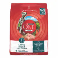 Purina ONE +Plus Large Breed Puppy Dry Dog Food Real Chicken 16.5 lb