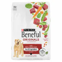 Purina Beneful Originals Adult Dry Dog Food With Farm-Raised Beef 28 lb