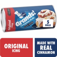 Pillsbury™ Grands!™ Cinnabon® Cinnamon and Original Icing Cinnamon Rolls 5 Rolls / 17.5 oz