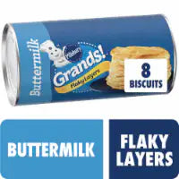 Pillsbury Grands Flaky Layers Buttermilk Biscuits 8 Biscuits / 16.3 oz