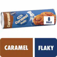 Pillsbury™ Flaky Caramel Rolls Canned Pastry Dough 8 ct / 1.74 oz