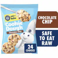Pillsbury™ Ready to Bake Chocolate Chip Cookie Dough 24 ct / 0.67 oz