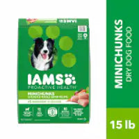 Iams Proactive Health Minichunks Adult Small Kibble Dry Dog Food with Real Chicken 15 lbs