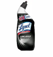 Lysol Lime and Rust Toilet Bowl Cleaner, Gel Cleaner and Disinfectant, Fresh Scent, 24 fl oz