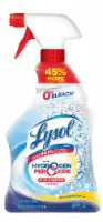 Lysol Hydrogen Peroxide All Purpose Cleaner Spray, Disinfecting Spray, Citrus Sparkle Zest, 32 fl oz