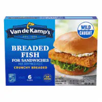 Van de Kamp's® Crunchy Breaded Fish for Sandwiches 18 oz