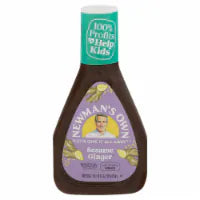 Newman's Own Sesame Ginger Salad Dressing 16 fl oz
