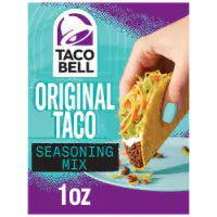 Taco Bell Original Taco Seasoning Mix, Packet 1 OZ