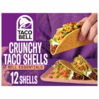 Taco Bell Crunchy Taco Shells, Box 12 CT