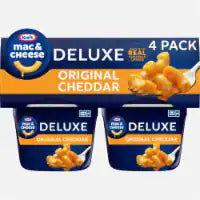 Kraft Deluxe Original Mac N Cheese Macaroni and Cheese Cups 4 CT