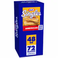 Kraft Singles American Sliced Cheese 72 CT