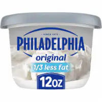 Philadelphia Reduced Fat Original Cream Cheese Spread 12 OZ