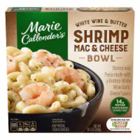 Marie Callender's White Wine And Butter Shrimp Mac And Cheese Bowl Frozen Meal 10.500 OZ