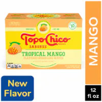 Topo Chico® Sabores Tropical Mango Sparkling Water Cans 8 pk / 12 fl oz