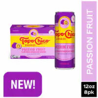Topo Chico® Sabores Passionfruit Sparkling Water Cans 8 pk / 12 fl oz