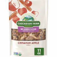 Cascadian Farm™ Organic No Added Sugar Cinnamon Apple Granola 11 oz
