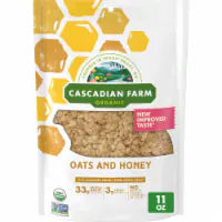 Cascadian Farm™ Organic Oats and Honey Granola Cereal 11 oz