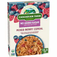 Cascadian Farm™ Organic No Added Sugar Mixed Berry Cereal 12.5 oz