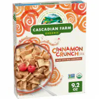 Cascadian Farm Organic Cinnamon Crunch Cereal 9.2 oz