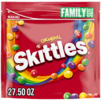 Skittles Original Chewy Candy Family Size Bag 27.5 oz