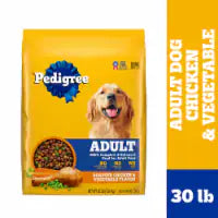 Pedigree Complete Nutrition Adult Dry Dog Food Roasted Chicken & Vegetable Flavor 30 lbs