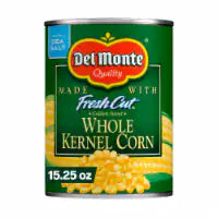Del Monte® Fresh Cut® Golden Sweet Whole Kernel Corn, 15.25 oz. Can