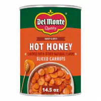 Del Monte Hot Honey Flavored Sliced Carrots 14.5 oz