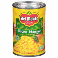Del Monte® Diced Mango in Extra Light Syrup Canned Fruit 15oz