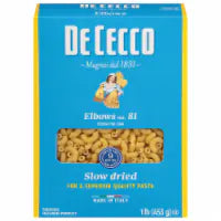 De Cecco Enriched Macaroni Elbow Pasta 1lb