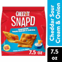 Cheez-It® Snap'd Cheddar Sour Cream and Onion Cheese Crackers 7.5 oz