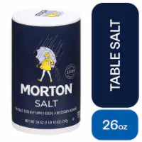 Morton® Plain Salt 26 oz