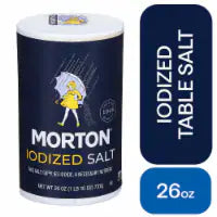 Morton® Iodized Table Salt 26 oz
