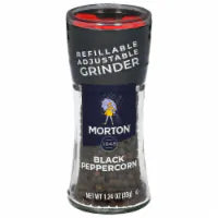 Morton® Black Peppercorn Refillable Grinder 1.24 oz