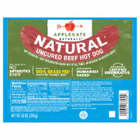 Applegate Natural Uncured Beef Hot Dog 10 oz